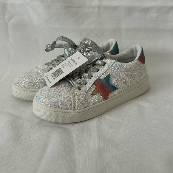 Lola + The Boys Other - NWT Lola & The Boys Star Glitter Sneakers